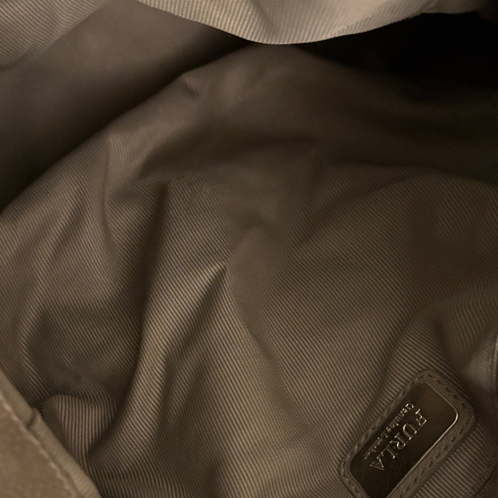 Furla Taupe Leather Hobo Bag - Picture 7 of 13